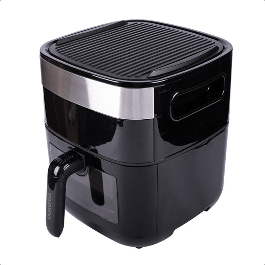 Freidora De Aire Daewoo Grill Y Deshidratador Digital 5.5l Negro