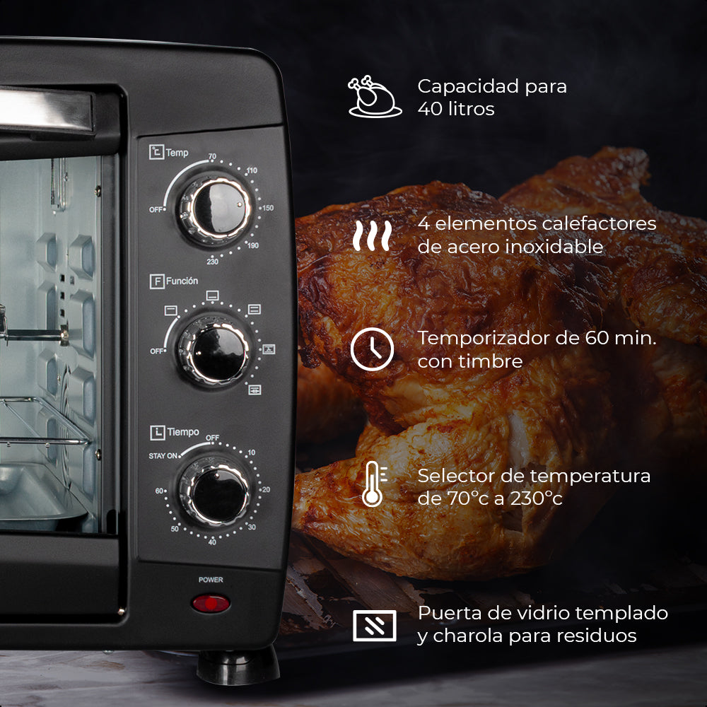 Horno Tostador de 40L