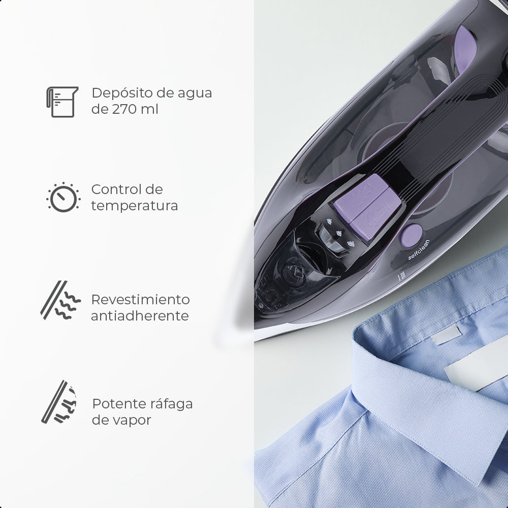 Plancha de vapor