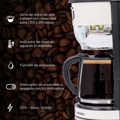 Cafetera Automática 10 tazas