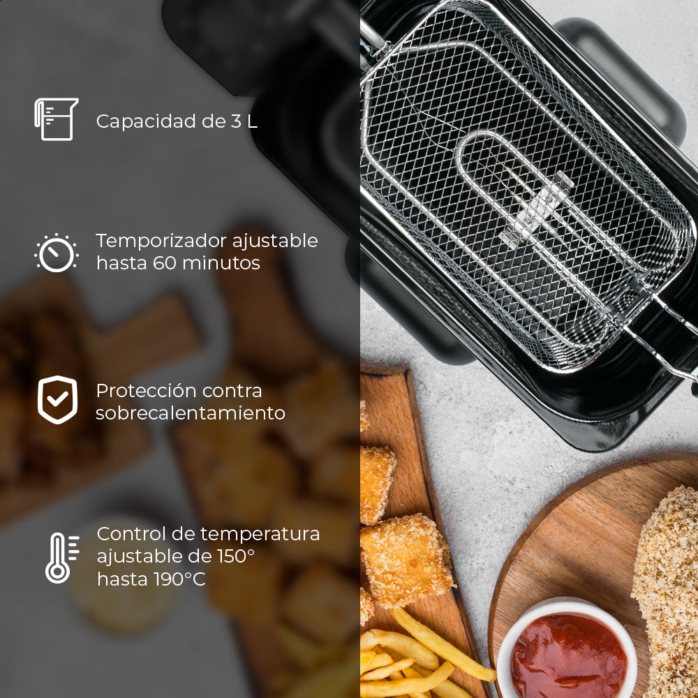 Freidora de inmersión